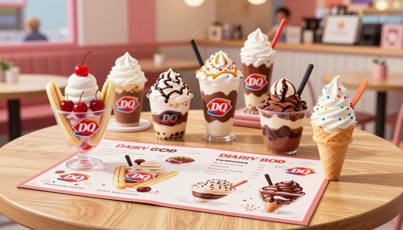Explore the Dairy Queen Dessert Menu