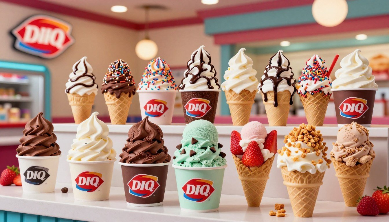 Discover Dairy Queen’s Mouthwatering Ice Cream Menu