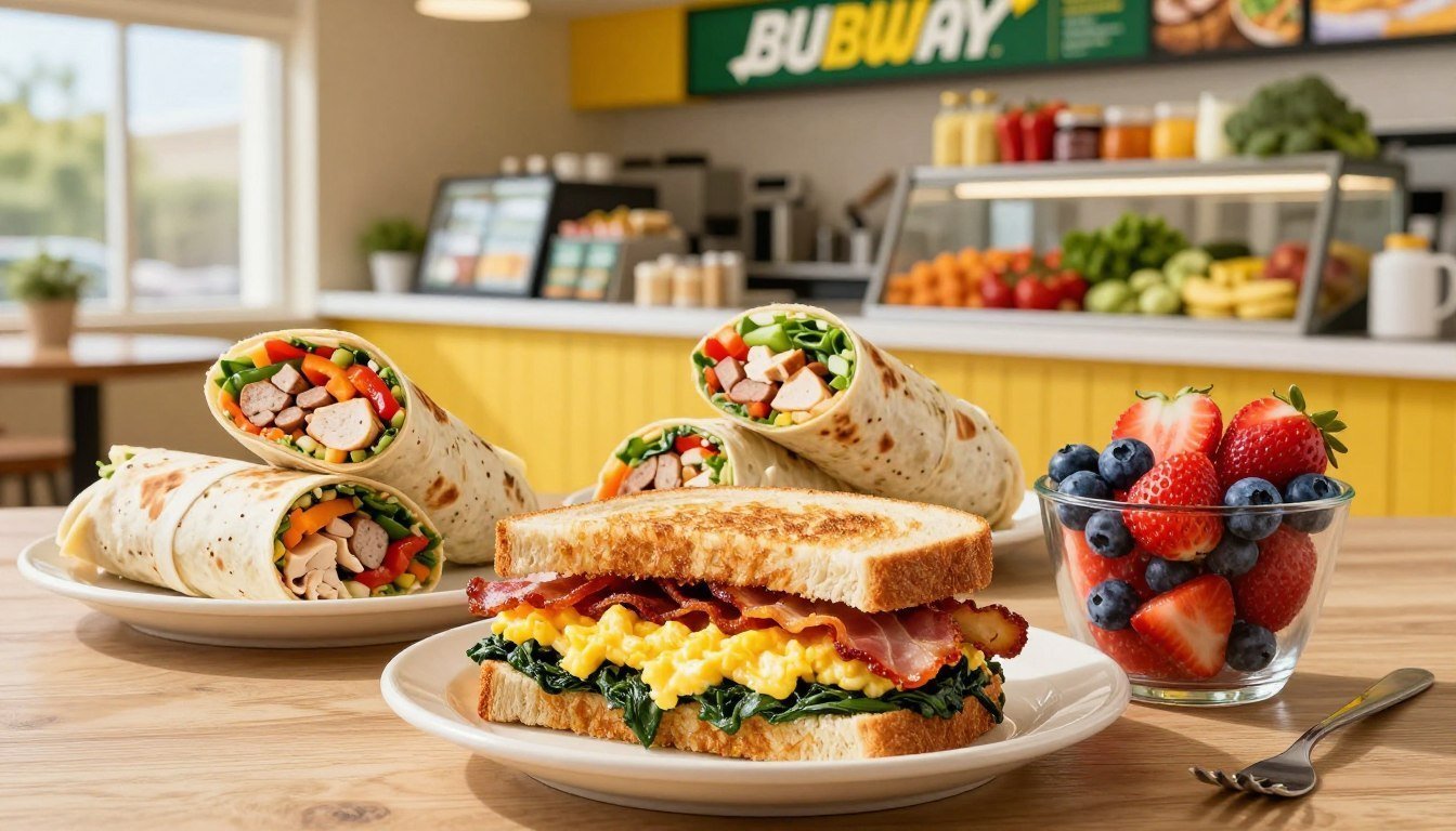 subway breakfast menu