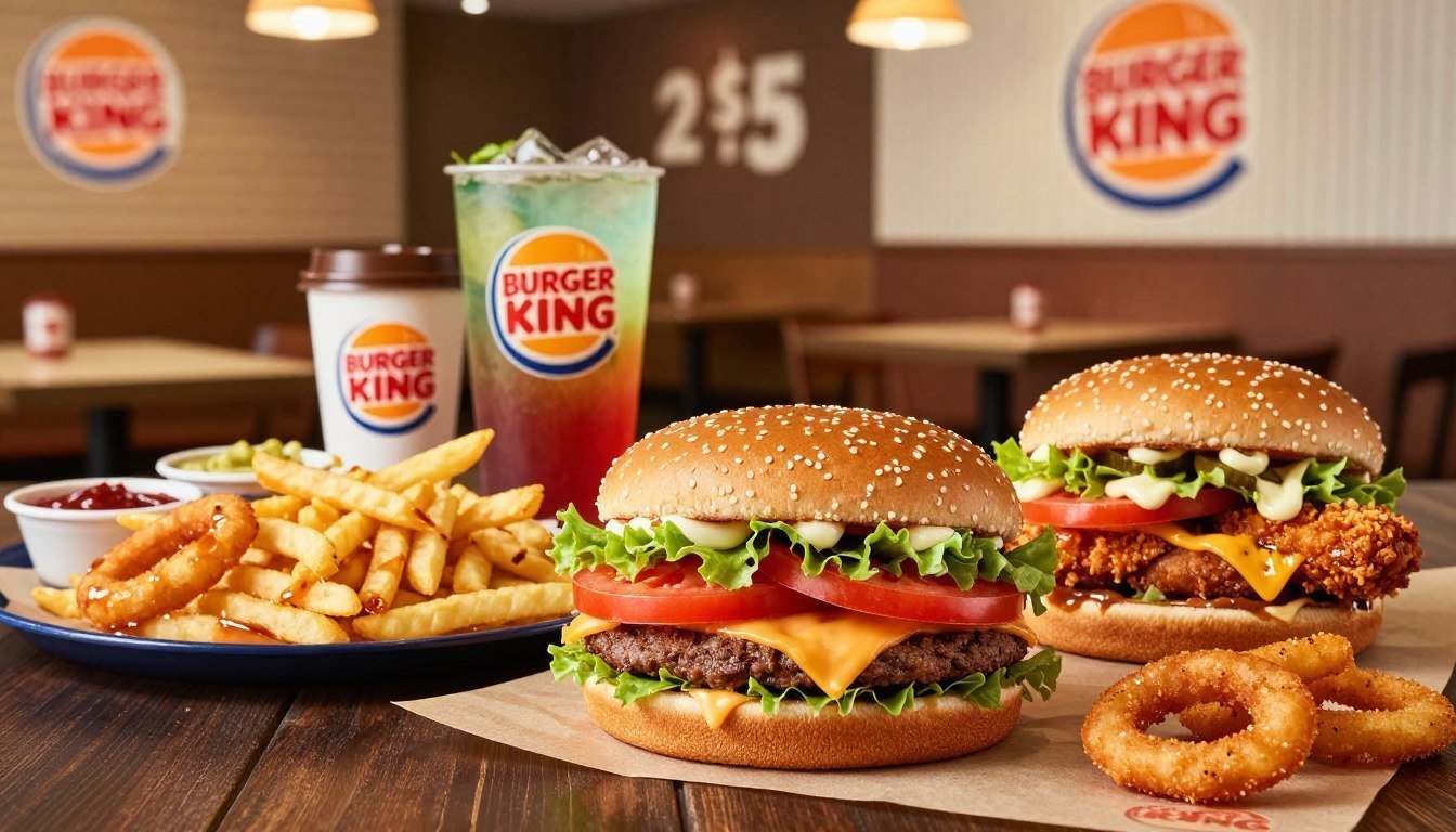 Burger King’s 2 for $5 Menu: Tasty Savings Await