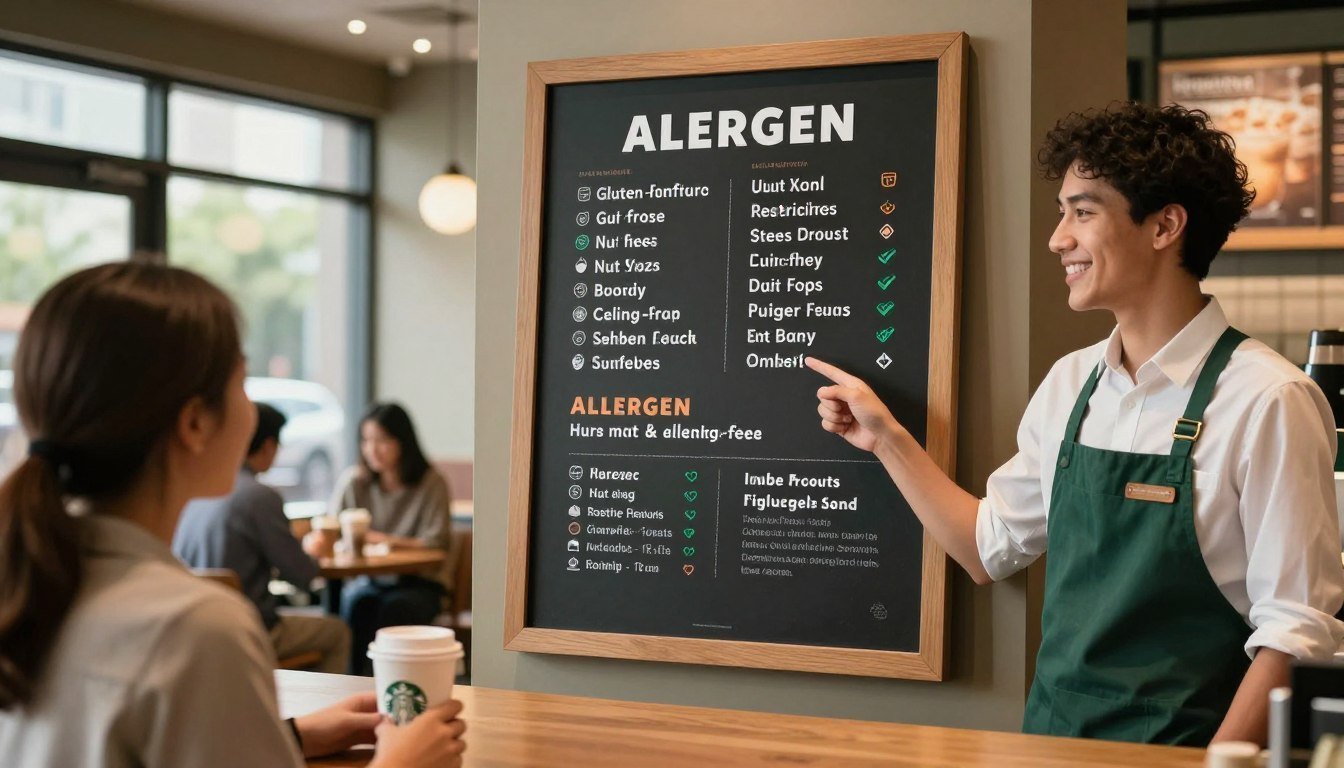Starbucks Allergen Menu: Find Safe Options for Your Dietary Needs