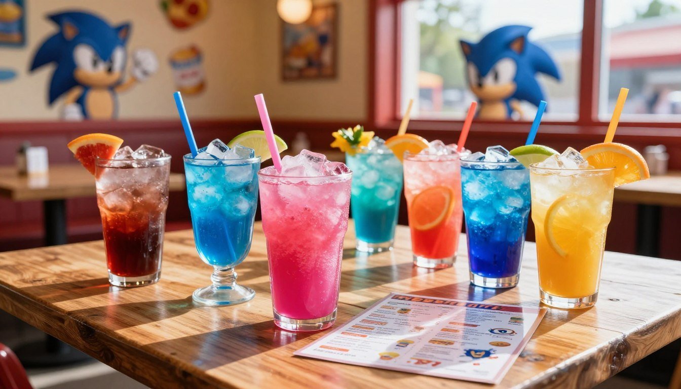 Sonic Drink Menu: Refreshing Beverages for Any Occasion